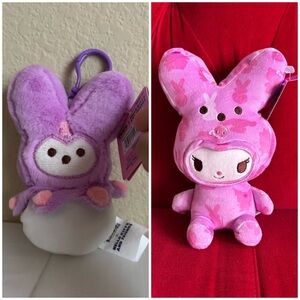 Kuromi x Peeps Easter Plush Bundle